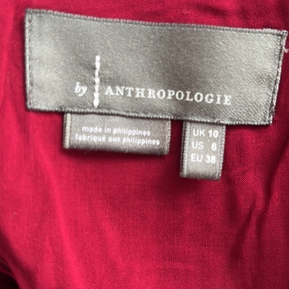 NWT Anthropologie Montie Velvet Ruched Mini Skirt - Picture 8 of 9